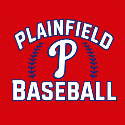 Plainfield Baseball Simple Logo