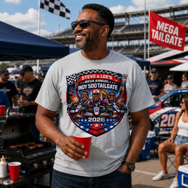 Indy Racing Mega Tailgate Party Tee