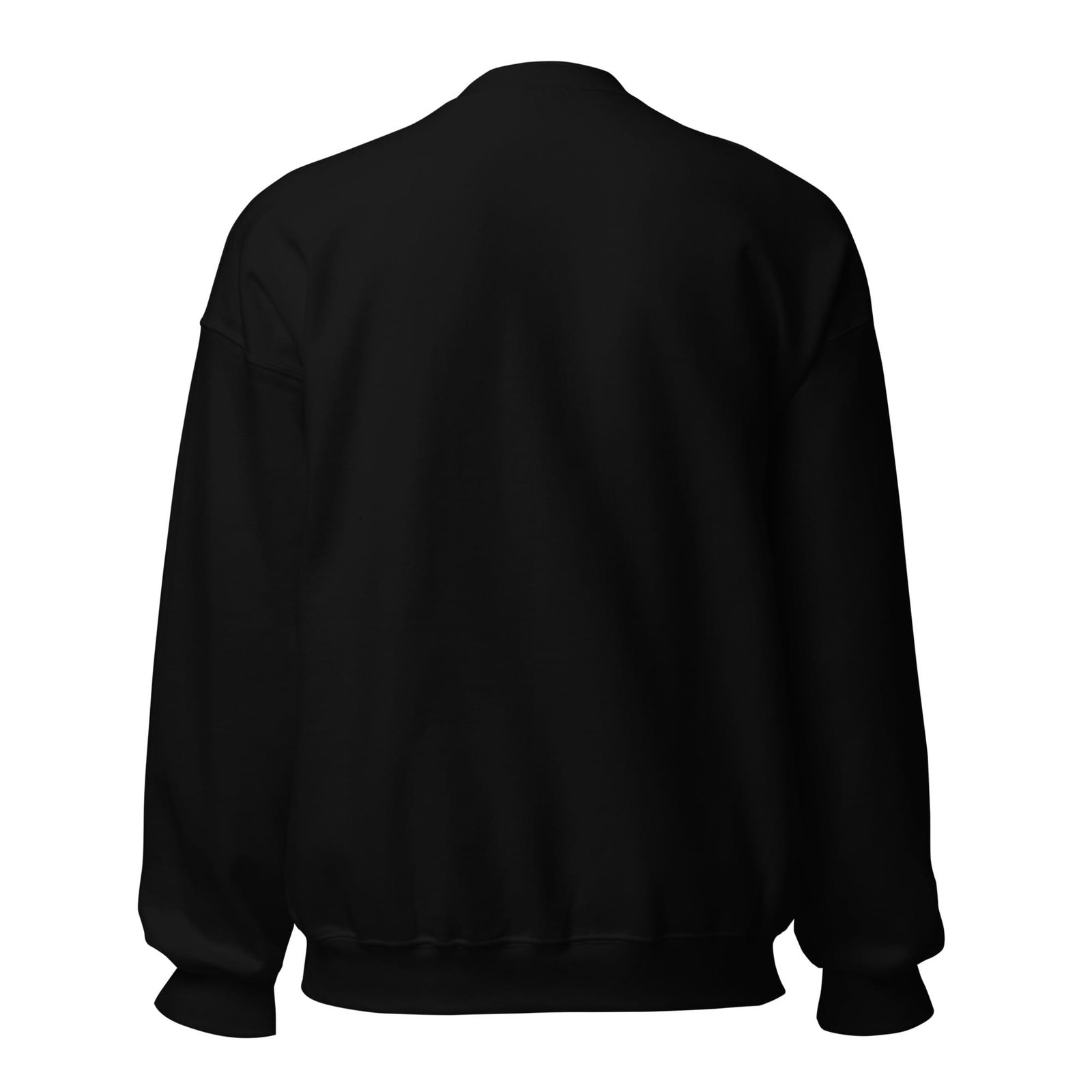 unisex-crew-neck-sweatshirt-black-back-6a10f6c0cc388jpg | Greatest Of All Tees | GOAT