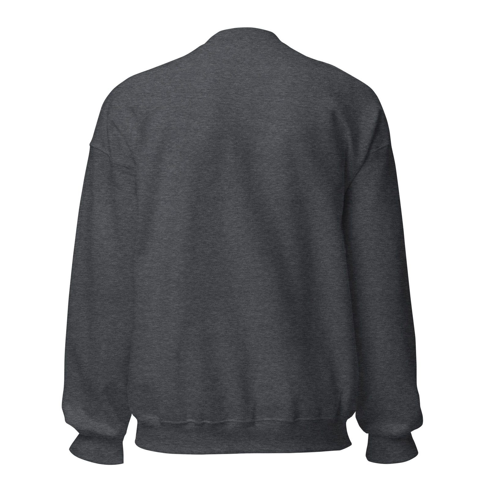unisex-crew-neck-sweatshirt-dark-heather-back-6a10f6c0cf9c0jpg | Greatest Of All Tees | GOAT