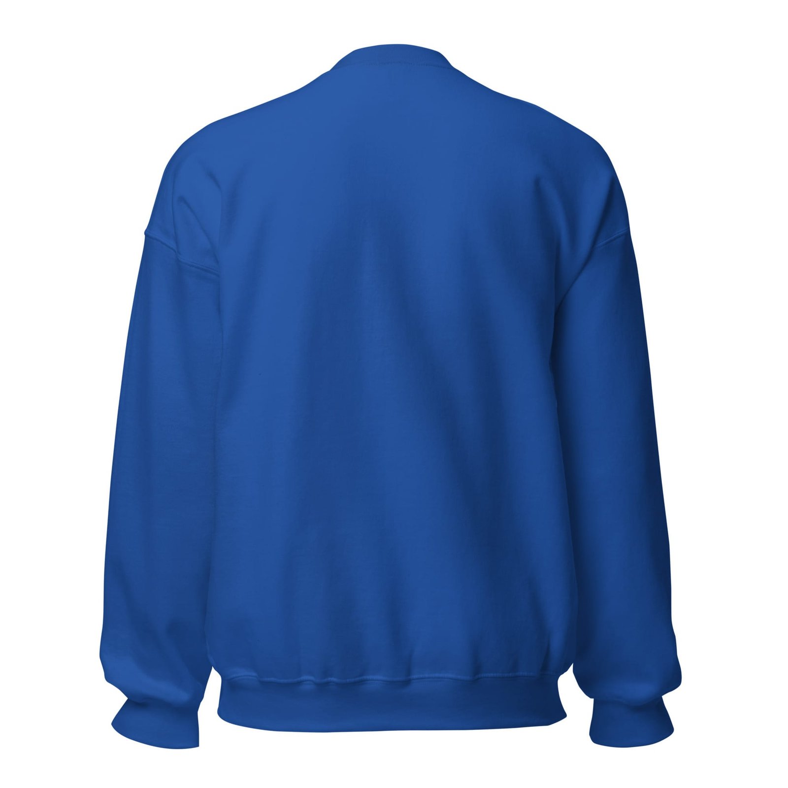 unisex-crew-neck-sweatshirt-royal-back-6a10f6c0d87a0jpg | Greatest Of All Tees | GOAT