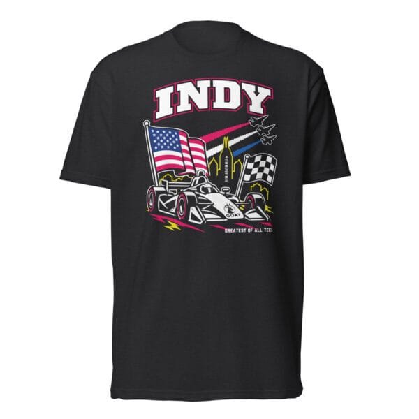 GOAT Indy 90's Retro Racing Tee