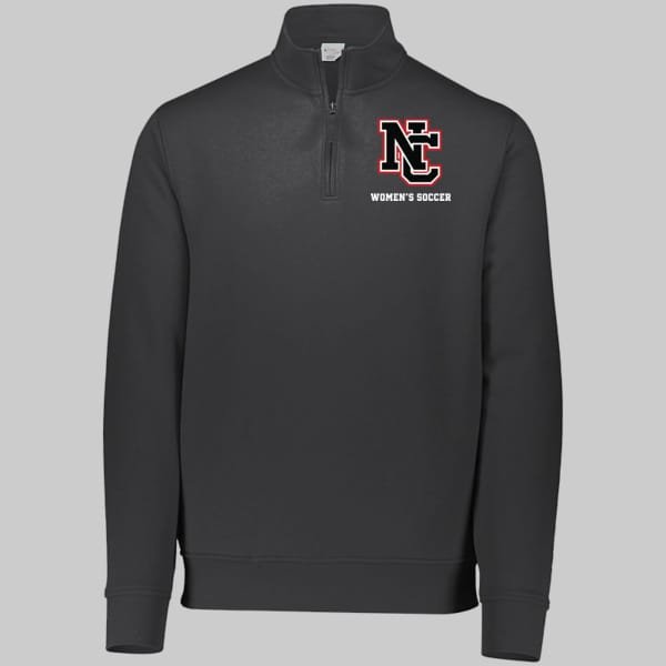 NCWS-Augusta-Sportswear-60-40-Quarter-Zip-Carbon-Heather | Greatest Of All Tees | GOAT