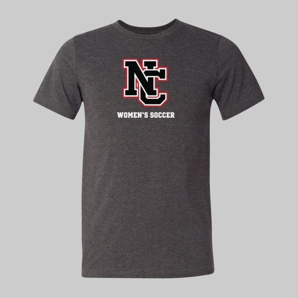 NCWS-Bella-3001-CVC-NC-Logo-Dark-Heather | Greatest Of All Tees | GOAT