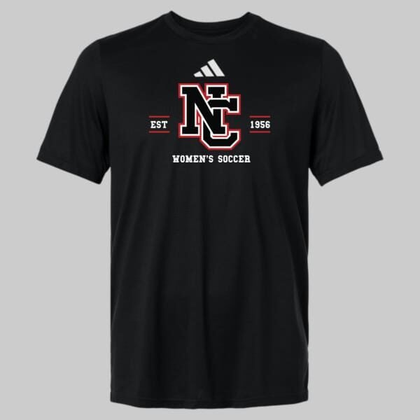 North Central Women's Soccer Adidas Men's Pre-Game Tee
