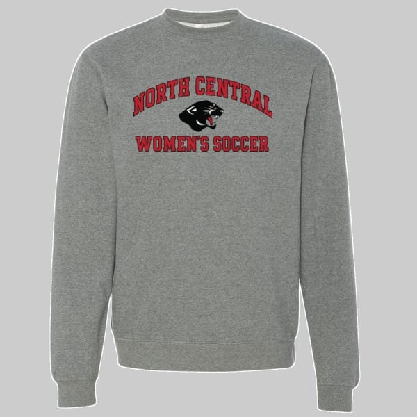 NCWS-Independent-Trading-Co-Unisex-Midweight-Crewneck-Sweatshirt-Dark-Heather | Greatest Of All Tees | GOAT