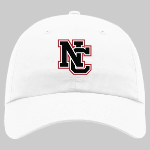 North Central Women's Soccer Performance Dad Hat - NC Logo Patch