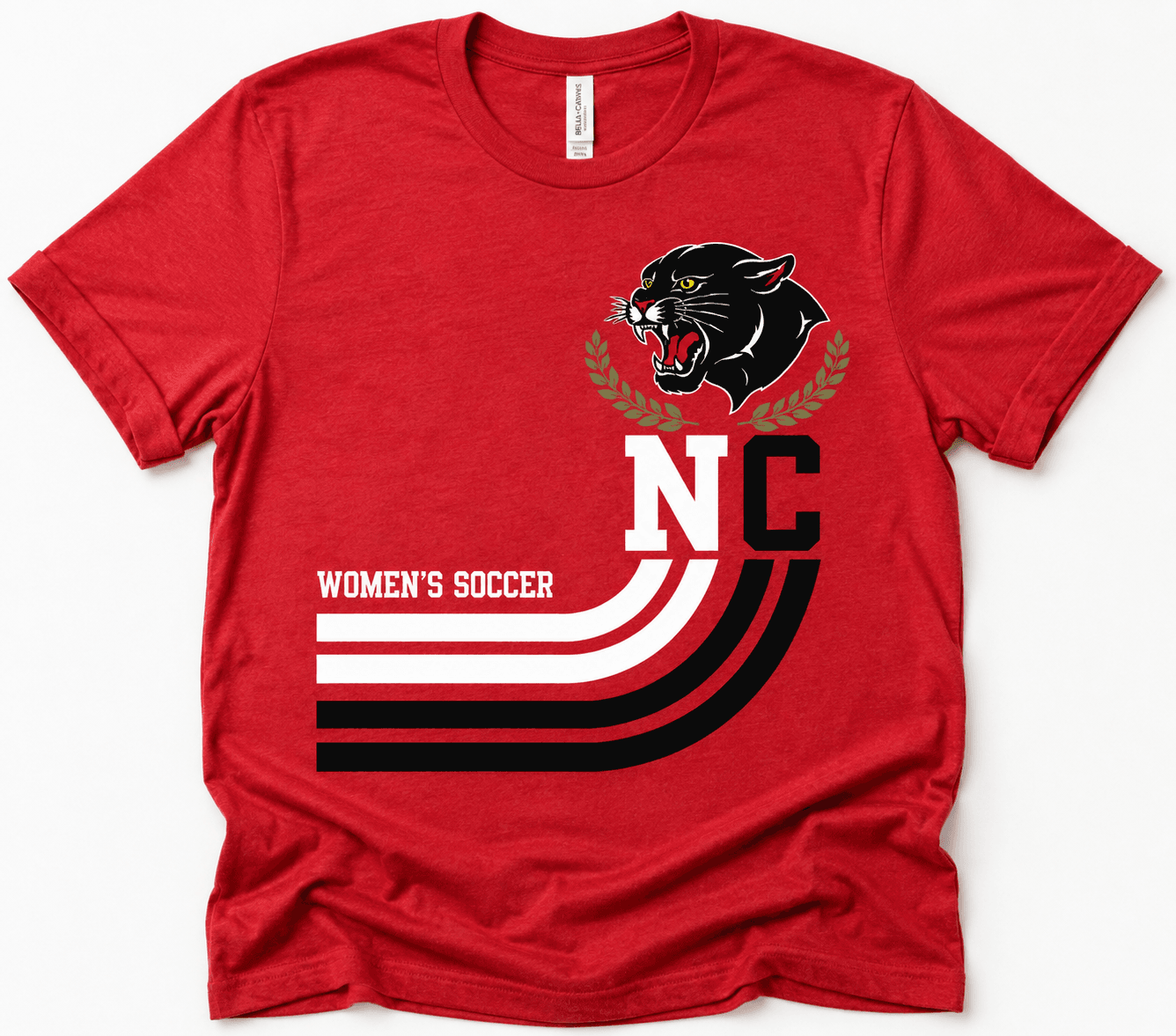 NCWS-Retro-Design-Red | Greatest Of All Tees | GOAT